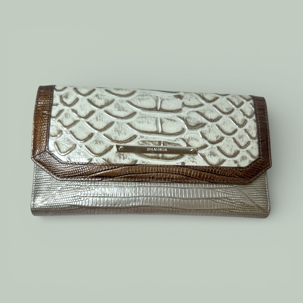 Brahmin Soft Checkbook Wallet - Picture 2 of 10